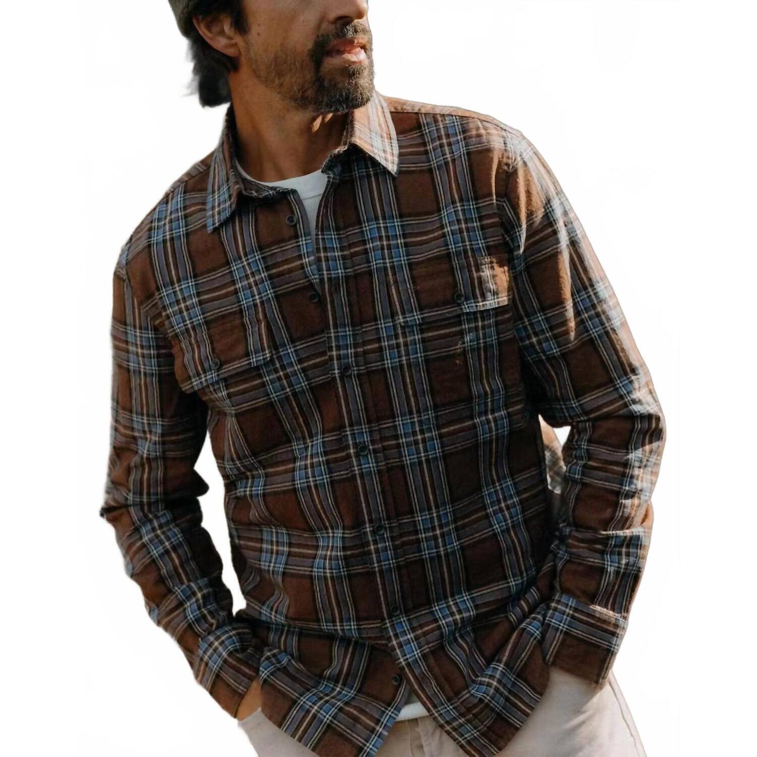 New Taylor Stitch The Craftsman Shirt In Brick Plaid